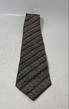 Load image into Gallery viewer, Capuccini Mens Gray Printed Silk Adjustable Formal Designer Tie
