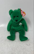 Load image into Gallery viewer, Ty Green Erin The Bear Beanie Baby Collection Shamrock Plush Toys With Tags
