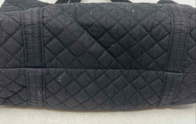Load image into Gallery viewer, Vera Bradley Womens Black Inner Pockets Double Handle Shoulder Purse
