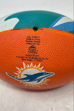 Load image into Gallery viewer, Good Stuff Multicolor NFL Miami Dolphins American Match Football Inflate 6-8 Lbs

