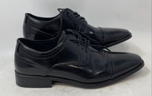 Load image into Gallery viewer, Stacy Adams Mens Waltham 20138-001 Black Cap Toe Oxford Dress Shoes Size 9 M
