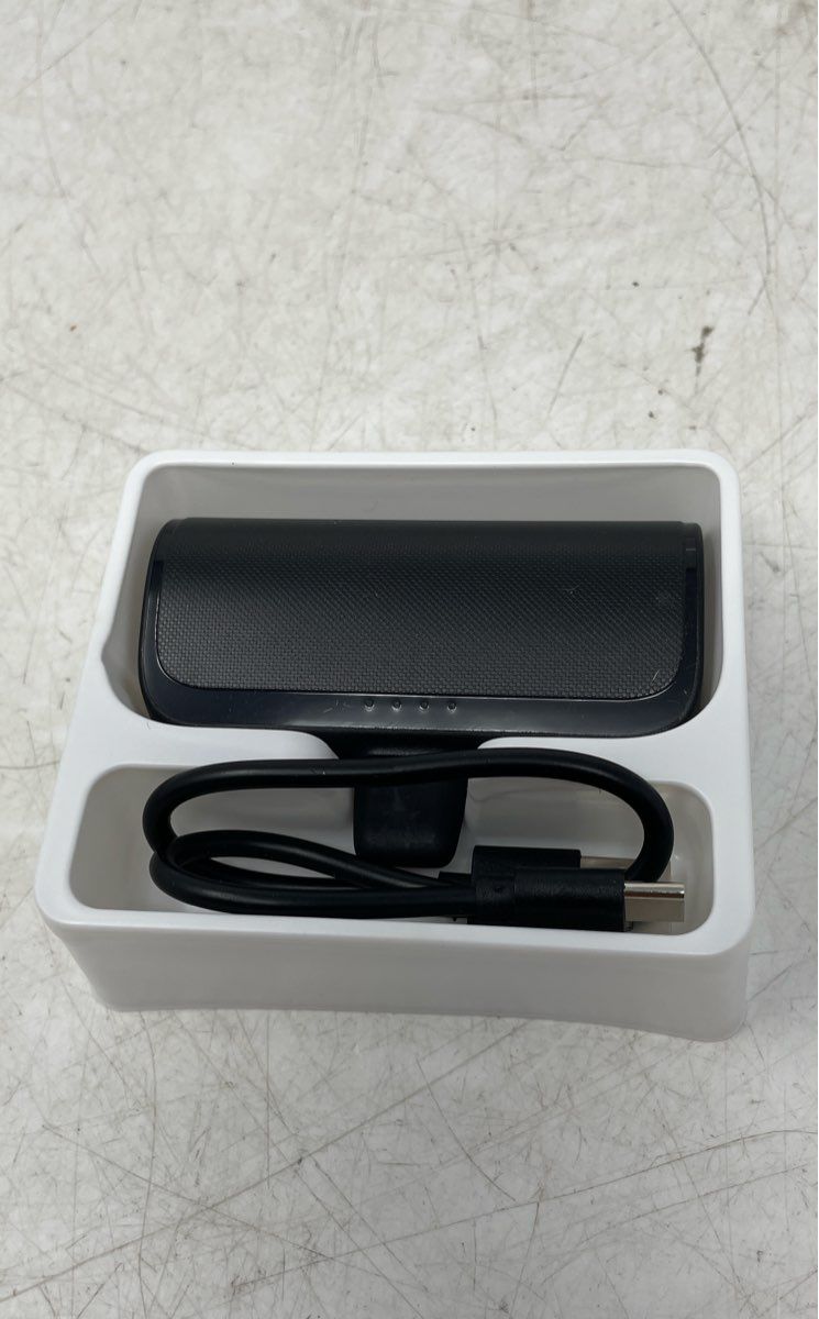 Black USB-C Charging Pack Portable Power Bank For Smartphones And Tablets