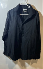 Load image into Gallery viewer, Calvin Klein Mens Black Wrinkle Free Stretch Slim Fit Dress Shirt Size XL
