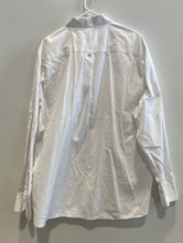 Load image into Gallery viewer, Blanc Du Nil Mens White Long Sleeve Spread Collar Pockets Button-Up Shirt Sz XL
