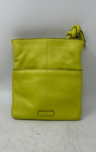 Load image into Gallery viewer, Vince Camuto Womens Green Pebbled Leather Adjustable Strap Crossbody Bag W/Tags
