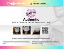 Load image into Gallery viewer, Authentic Marc By Marc Jacobs Women's Silver-Tone Stainless Steel Watch
