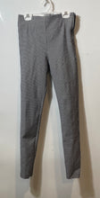 Load image into Gallery viewer, Zara Womens Black White Gingham Flat Front Skinny Leg Ankle Pants Size Small
