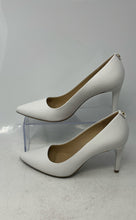 Load image into Gallery viewer, Michael Kors Womens Dorothy Flex White Leather Stiletto Pump Heels Size 7 M

