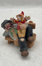 Load image into Gallery viewer, Lot Of 3 Pcs Flambro #9769 Multicolor Mixed Variety Clown Figurines With Box
