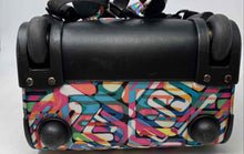 Load image into Gallery viewer, Kipling Womens Sanaa Multicolor Printed Zip-Around Wheeled Rolling Backpack
