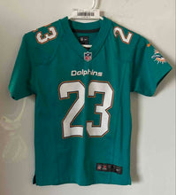 Load image into Gallery viewer, Nike Boys Green NFL Miami Dolphins Jay Ajayi #23 Sports Football Jersey Size S
