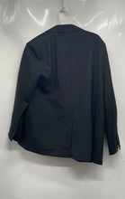 Load image into Gallery viewer, Zara Womens Black Pockets Notch Lapel Single-Breasted Two-Button Blazer Size XL
