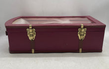 Load image into Gallery viewer, Victorian Porcelain Collectible Doll With White Dress &amp; Hat In Display Case
