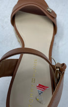 Load image into Gallery viewer, Tommy Hilfiger Womens Genavo Brown Leather Ankle Strap Sandals Size 9.5M
