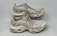 Load image into Gallery viewer, Nike Boys Air Max Plus CD0609-105 White Nude Lace-Up Sneakers Shoes Size 7Y
