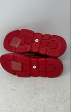 Load image into Gallery viewer, Mudd Womens Red Knit High Top Slip-On Sock Style Sneaker Shoes Size 9
