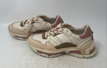 Load image into Gallery viewer, Coach Womens Runner G3013 Pink Brown White Lace-Up Sneaker Shoes Size 5B
