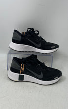 Load image into Gallery viewer, Nike Womens Reposto CZ5630-002 Black White Lace-Up Running Shoes Size 5
