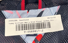 Load image into Gallery viewer, Tommy Hilfiger Womens Multicolor Floral Hooded Full-Zip Windbreaker Jacket Sz L

