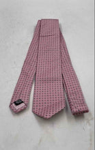 Load image into Gallery viewer, Hugo Boss Mens Multicolor Geometric Print Silk Adjustable Long Designer Tie
