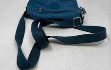 Load image into Gallery viewer, Kipling Womens Sabian Blue Adjustable Strap Crossbody Purse With Monkey Keychain
