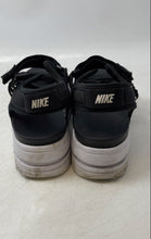 Load image into Gallery viewer, Nike Womens Icon Classic Black White Hook &amp; Loop Open Toe Platform Sandals Sz 8

