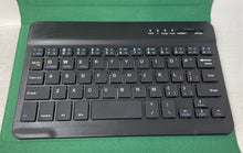 Load image into Gallery viewer, Black Portable Standard Wireless Keyboard Untested With Green Case
