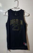 Load image into Gallery viewer, Air Jordan Boys Black Sleeveless #23 Basketball Jersey Tank Top Size Medium
