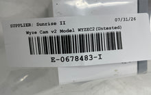 Load image into Gallery viewer, Wyze Cam V2 Model WYZEC2 White Indoor Security Surveillance Camera Untested
