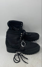 Load image into Gallery viewer, Steve Madden Womens Grady Black Round Toe Lace-Up Ankle Combat Boots Size 9 M
