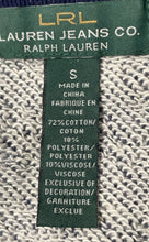 Load image into Gallery viewer, Ralph Lauren Womens Blue 3/4 Sleeve Boat Neck Pullover Sweater Size S
