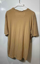 Load image into Gallery viewer, Bugatchi Uomo Mens Beige Short Sleeve Crew Neck Pullover T-Shirt Size XL

