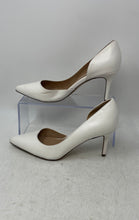 Load image into Gallery viewer, Call It Spring Womens White Leather Pointed Toe Stiletto D'Orsay Heels Size 6
