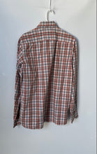 Load image into Gallery viewer, Tommy Hilfiger Mens Multicolor Plaid Cotton Button-Up Shirt Size Medium
