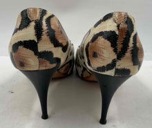 Load image into Gallery viewer, Authentic Giuseppe Zanotti Womens Koka Brown Animal Print Pump Heels Size 9.5B
