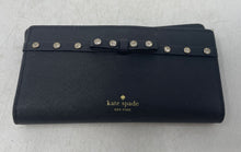 Load image into Gallery viewer, Kate Spade New York Womens Black Credit Card Slots Bifold Wallet
