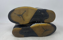 Load image into Gallery viewer, Nike Kids Air Jordan 5 Retro 440892-008 Gray Black Sneaker Shoes 7Y Not Insole
