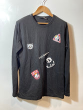 Load image into Gallery viewer, Authentic Dolce &amp; Gabbana Womens Black Cotton Graphic T-Shirt Size EU 48 Stained

