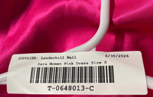 Load image into Gallery viewer, Zara Womens Pink Sleeveless V-Neck Side Ruched Slip Dress Size Small
