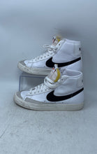 Load image into Gallery viewer, Nike Womens Blazer Mid 77 Vintage CZ1055-100 White Black Sneakers Shoes Size 8
