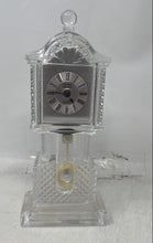 Load image into Gallery viewer, Godinger Crystal Legends Desktop Grandfather Quartz Mantel Clock Not Tested

