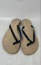 Load image into Gallery viewer, Saks Fifth Avenue Womens Black Beach Slip-On Open Toe Flip Flop Sandals Size 6M
