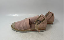 Load image into Gallery viewer, Vince Camuto Womens Barrie Pink Brown Ankle Strap Platform Espadrille Sandals 7M
