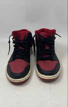 Load image into Gallery viewer, Nike Mens Air Jordan 1 554724-020 Black Red White Sneakers Shoes Size 9.5
