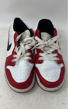 Load image into Gallery viewer, Nike Womens Air Jordan 1 Low 553558-611 Red White Sneaker Shoes Size 6.5
