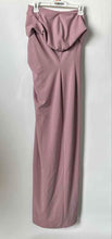 Load image into Gallery viewer, DB Studio Womens Pink Strapless Pleated Back Zip Midi Sheath Dress Size 6
