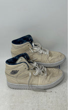 Load image into Gallery viewer, Nike Womens Air Jordan 1 Mid SE DM9126-104 Beige Lace-Up Basketball Shoes Size 6
