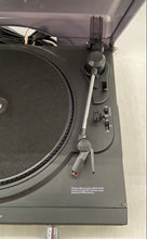 Load image into Gallery viewer, Jensen JTA-460 Black 3-Speed AM/FM Stereo Turntable Record Player Not Tested
