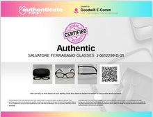 Load image into Gallery viewer, Authentic Salvatore Ferragamo Women's Black Glasses. With Case
