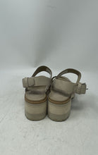Load image into Gallery viewer, Timberland Womens Violet Marsh Beige 2-Band Platform Slingback Sandals Size 8
